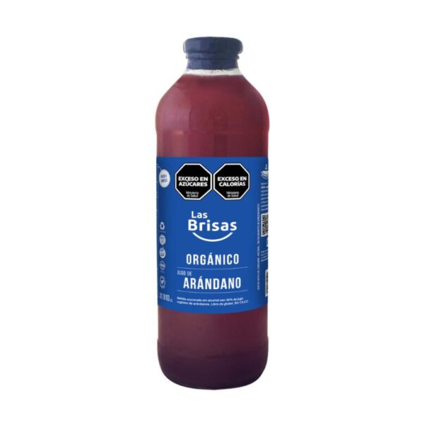 Jugo Organico Arandanos Las Brisas 910ml