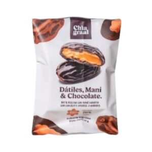 Datil Relleno Mani Cubierto Con Chocolate Amargo Chia Graal 27g