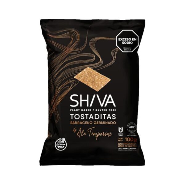 Tostadas Sarraceno Germinado Shiva 100g