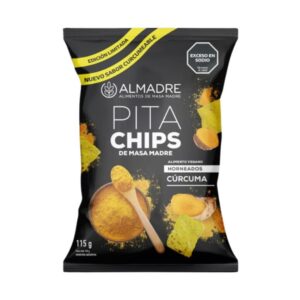 Chips Masa Madre Horneada De Curcuma Almadre 115g