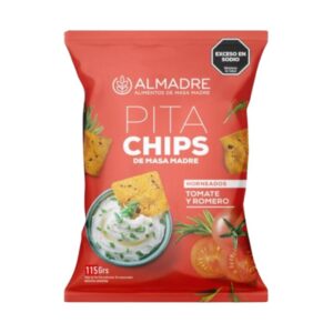 Chips Masa Madre Horneada Tomate Almadre 115g