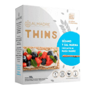 Thins Masa Madre Sesamo Y Sal Marina Almadre 160g