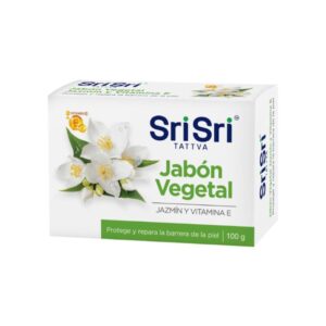 Jabon Vegetal Jazmin Vitamina E Sri Sri 100g