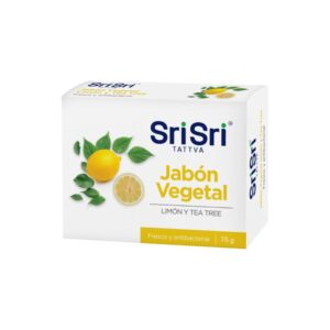 Jabon Vegetal Limon Tea Tree Sri Sri 75g