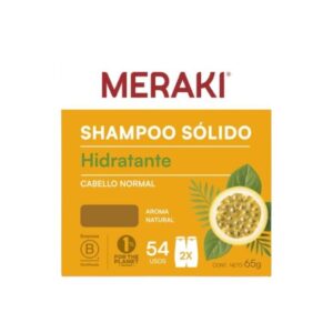 Shampoo Solido Hidratante Meraki 65g