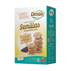 Bizcochitos Con Semillas Dimax 150g