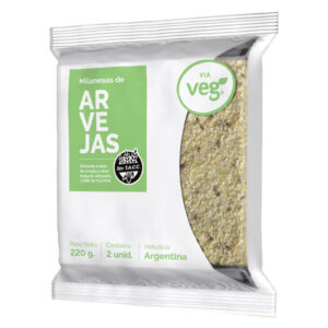 Milanesa Arvejas Viaveg 220g