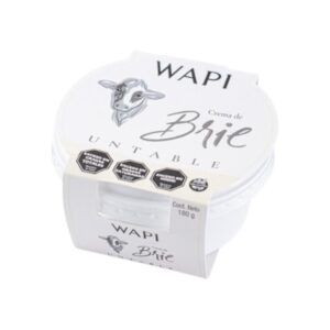 Queso Crema Untable Brie Wapi 180g